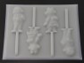 140sp Rag Doll Boy and Girl Chocolate or Hard Candy Lollipop Mold
